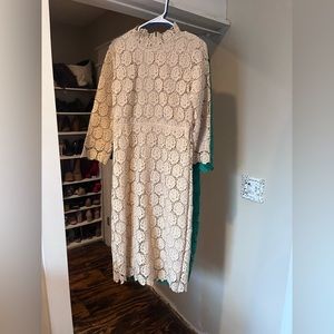 Cream Dainty Jewell dress